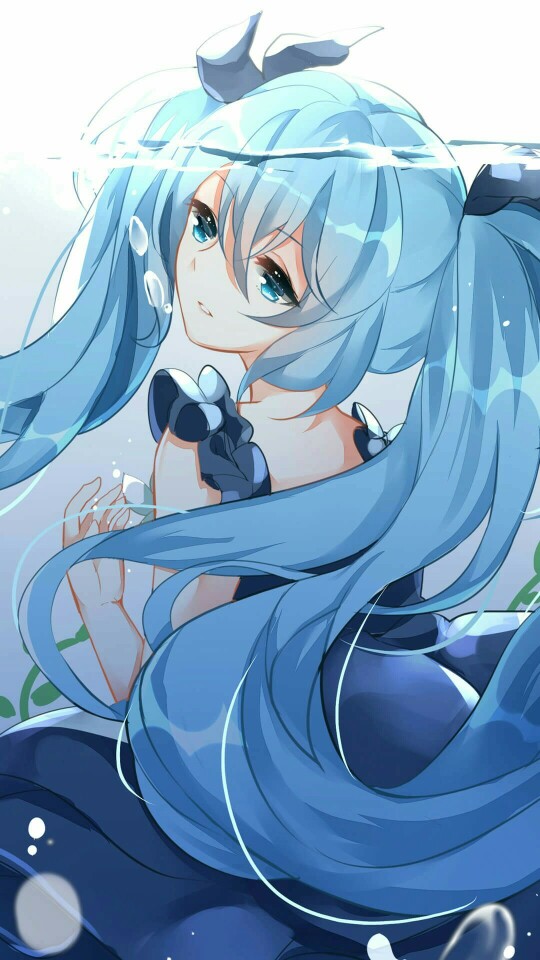 二次元蓝发