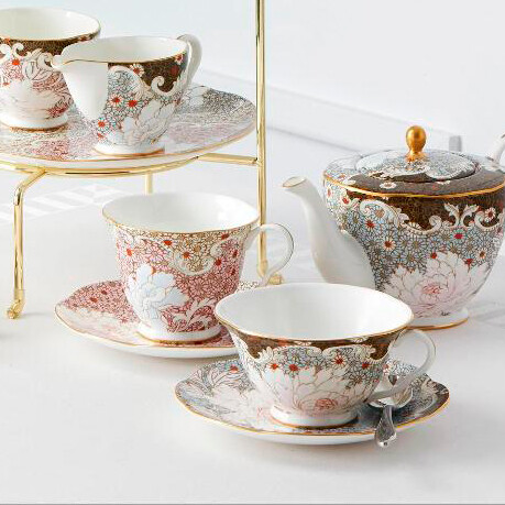 英国wedgwood 春日花语 daisy 骨瓷 茶壶 大号小号