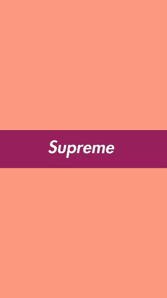 壁纸 平铺 锁屏 supreme