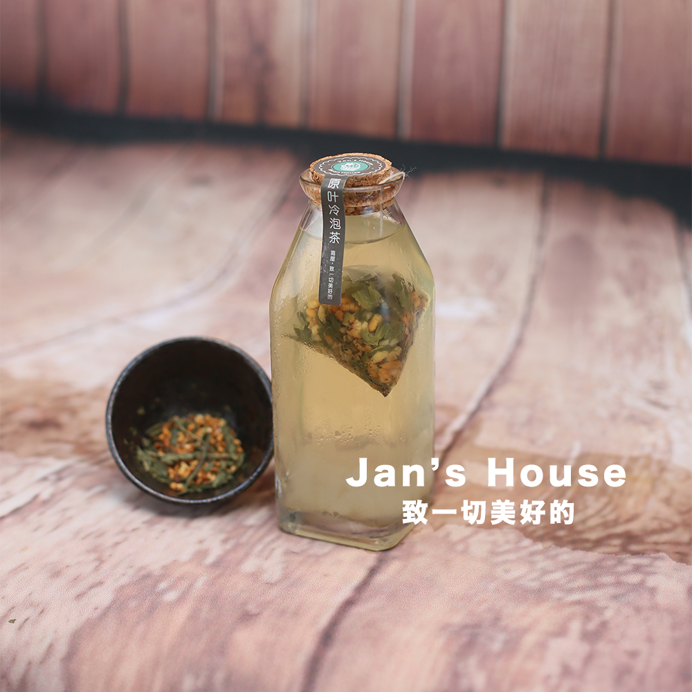 简屋 上海同城配送 原叶冷泡茶 日式玄米煎茶 绿茶 不含香精