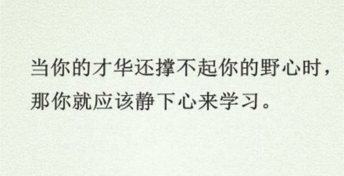 人是要往前走的,是要进步的 假如我们的努力得不到别人认可,我们该