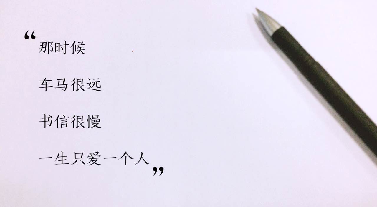 一生只爱一人
