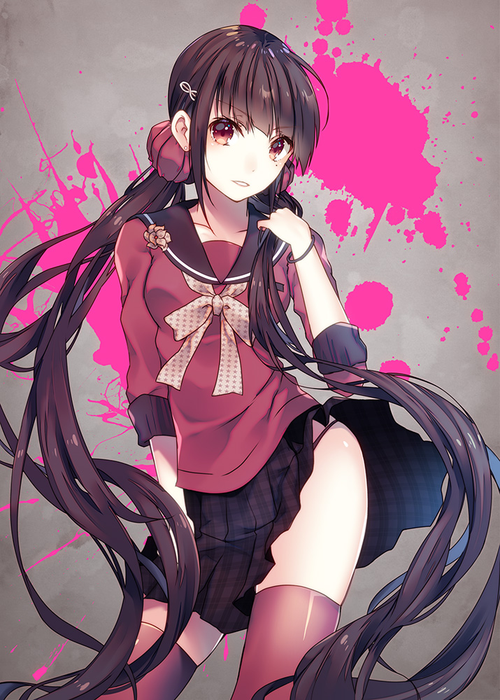 二次元 少女 校服 校园风 p站