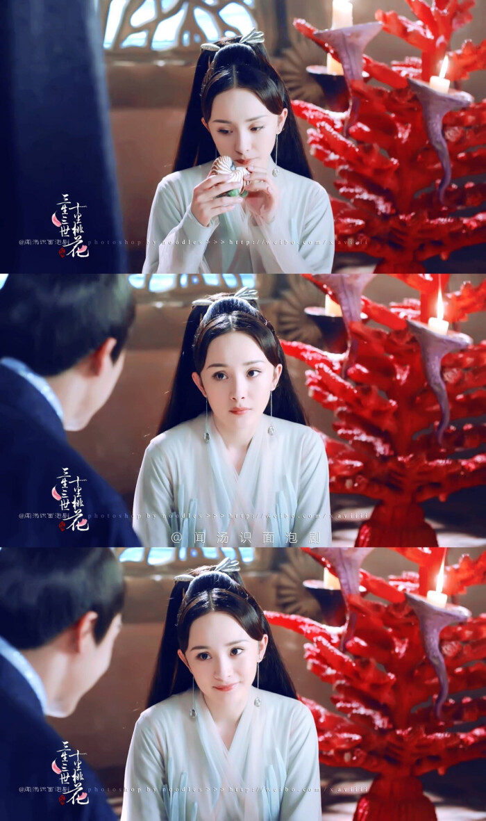 【高清拼图】#三生三世十里桃花# 白浅(cr:微博@闻汤识面泡剧)