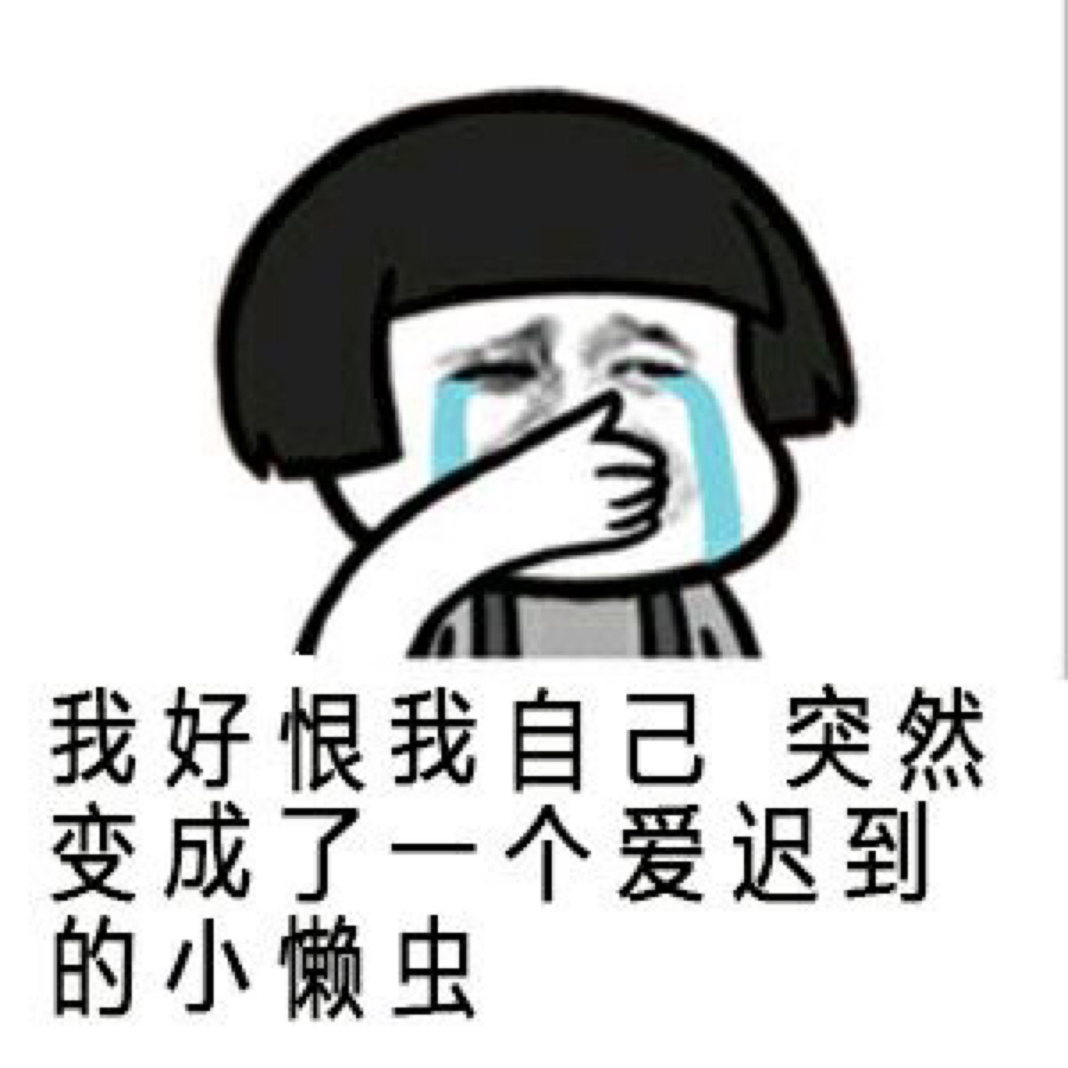 恨我自己变成了懒虫