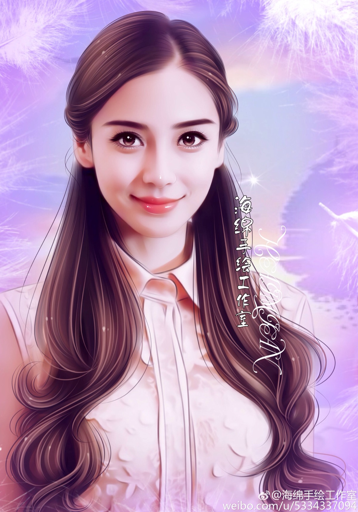 海绵手绘工作室 angelababy