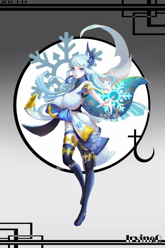 阴阳师 雪女