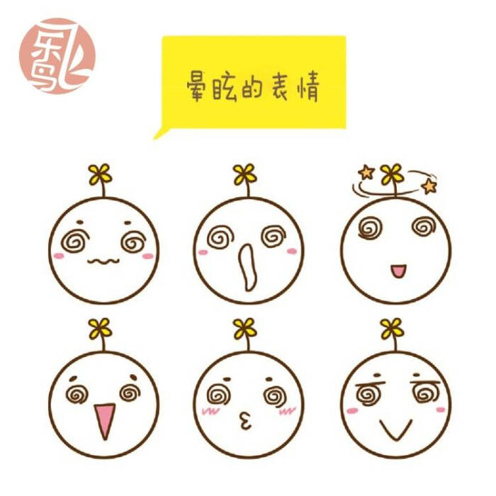 别着急,让我们从最简单的脸部开始,进入表情包的绘画世界吧!