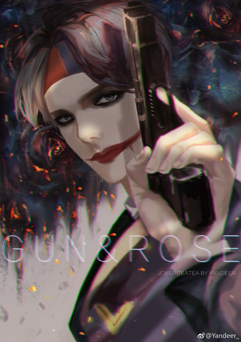 枪与玫瑰 joker bandanna泰