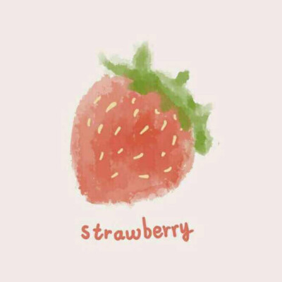 草莓头像 卡通