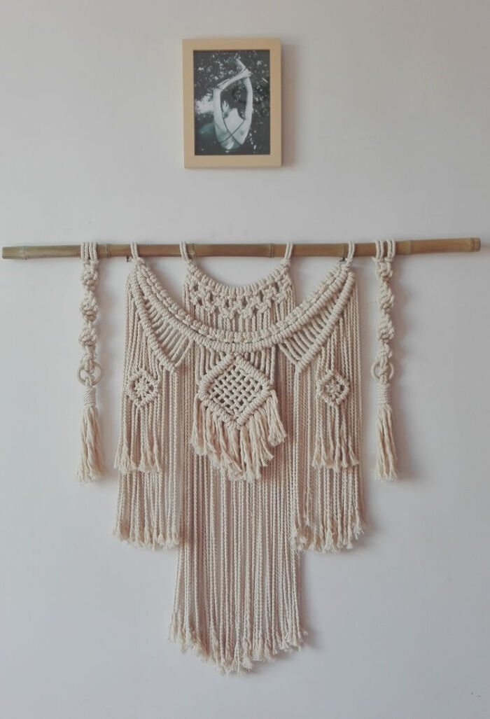 【鹿之梦】满月君—挂毯手工编织家居墙饰 波西米亚民族风壁挂