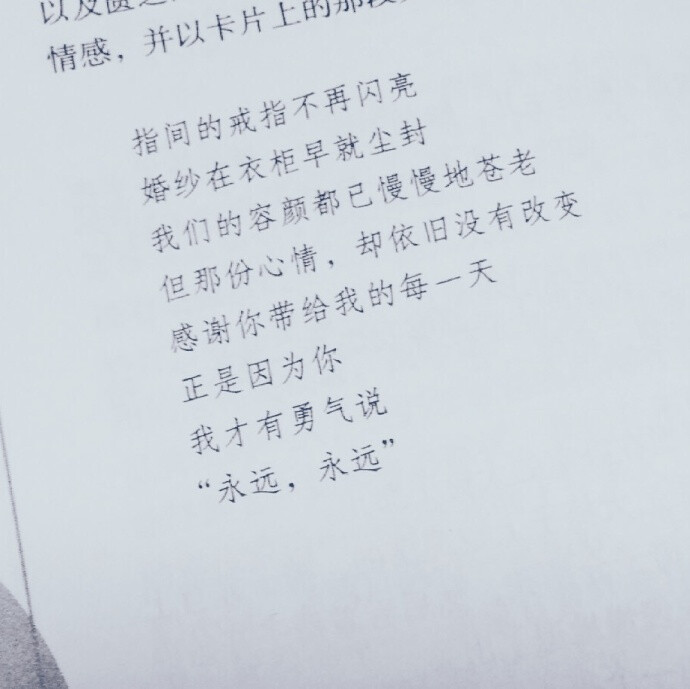 总会有一方觉得对方还不够爱自己 开始慢慢变得不在乎 时间长了再也不