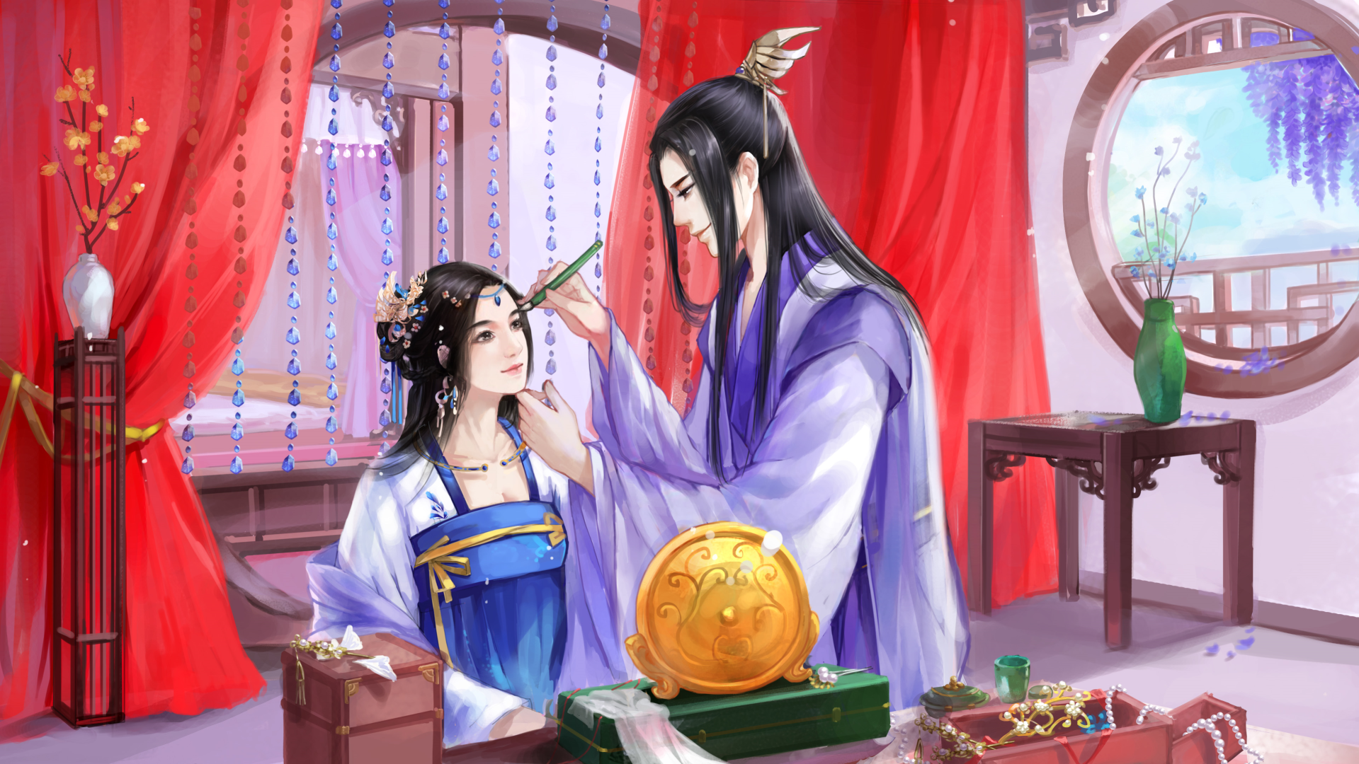 古风情侣 〕作者" 唐七奘