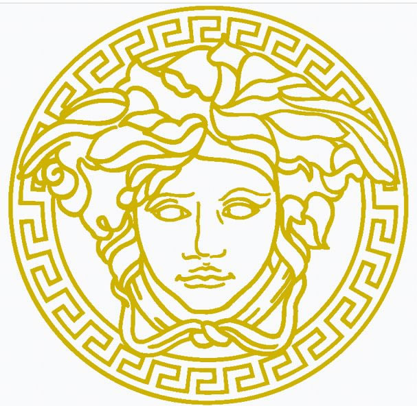 范思哲versace奢侈品logo