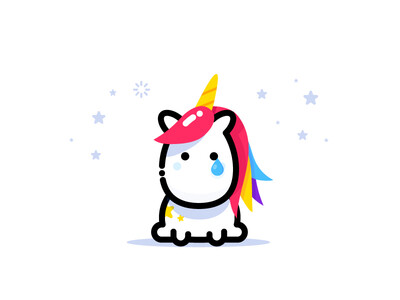 unicorn/独角兽 / 麒麟 / icon / 小图案/ 趣味 /设计/dribbble