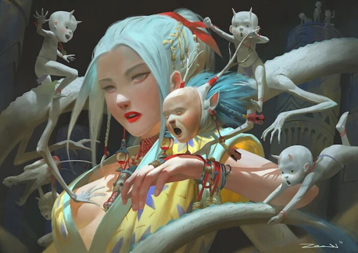 zeenchin插画