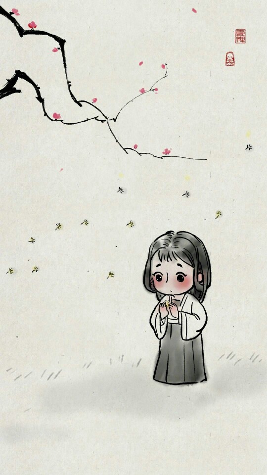 (侵删致歉)情侣壁纸   from : 微博 @一禅小和尚