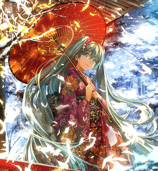 初音未来 画师:米っち 本作品pixiv id=32879791