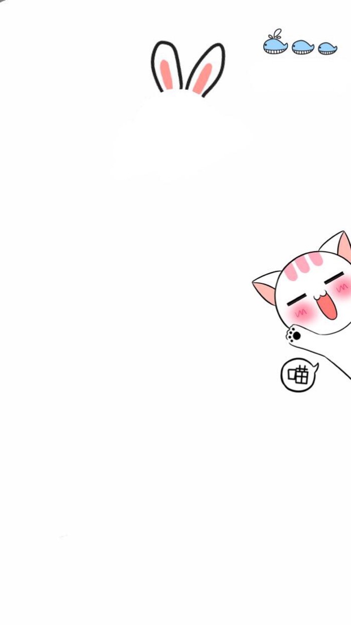 可爱卡通动物锁屏壁纸
