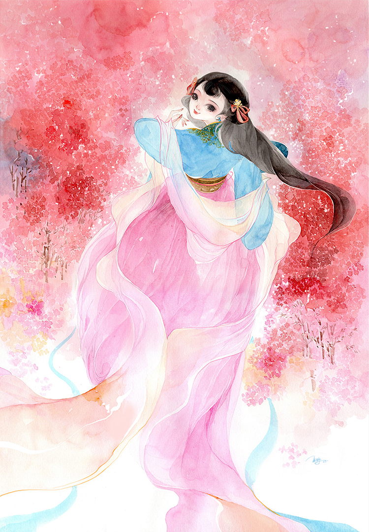 动漫图(古风#水彩编辑#绘#插画)*