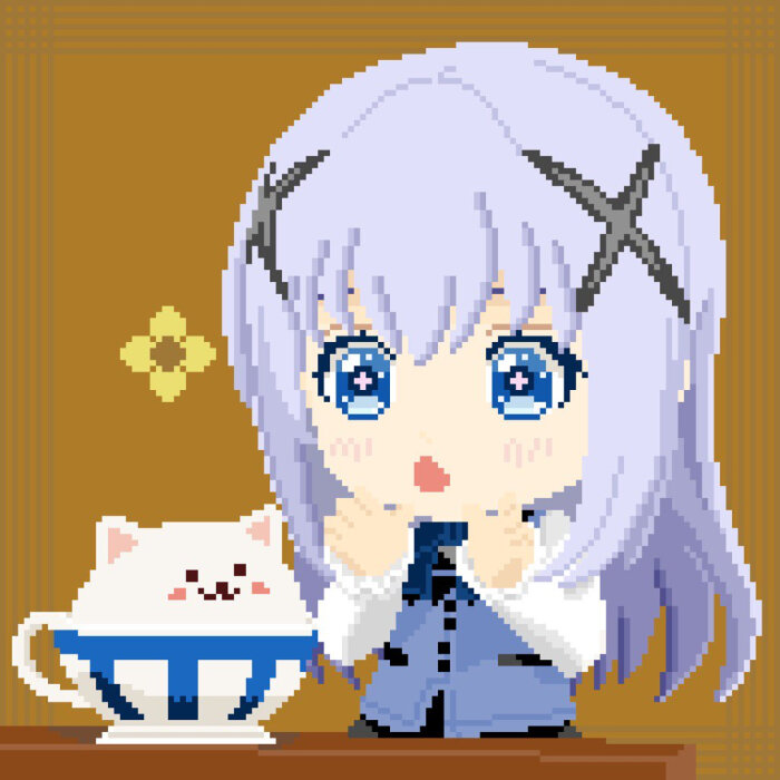 dotpict 像素画精选 来源twitter作者 たかしゅう61 @takashu09