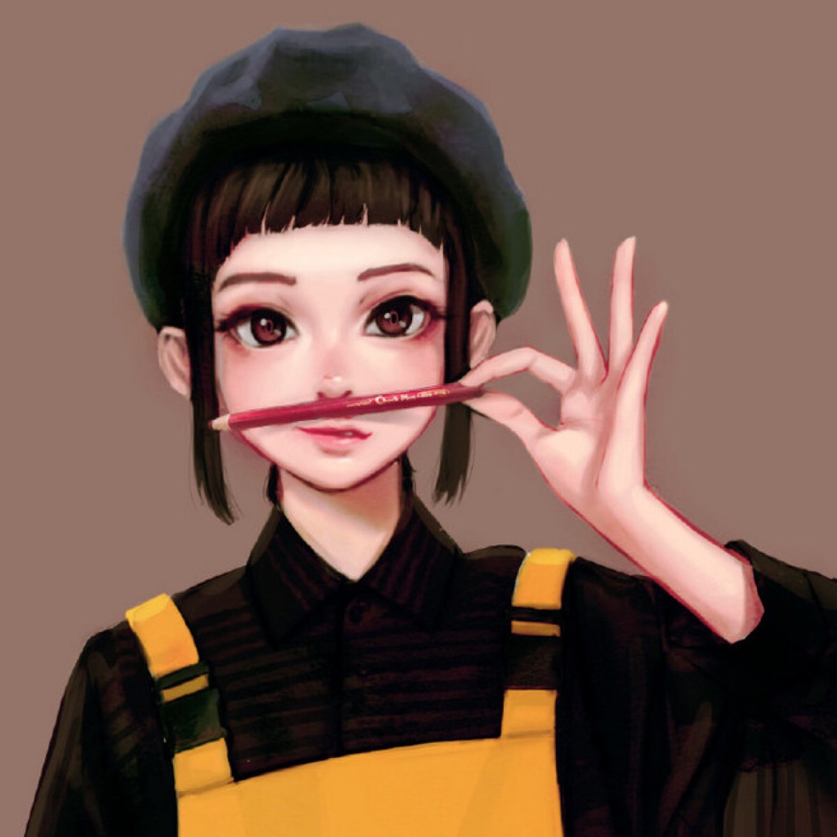 动漫女头,娃娃脸
