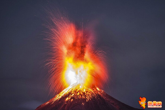 墨西哥火山喷发 墨西哥火山爆发-摄影图片