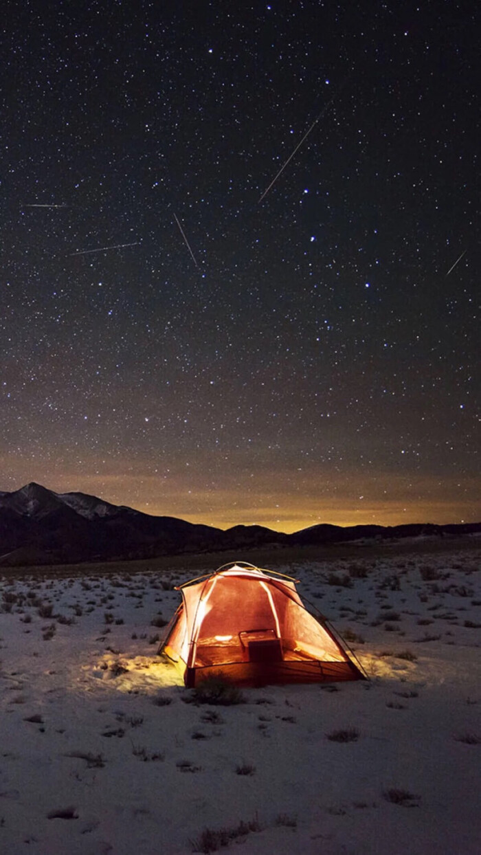 星空夜景 风景壁纸