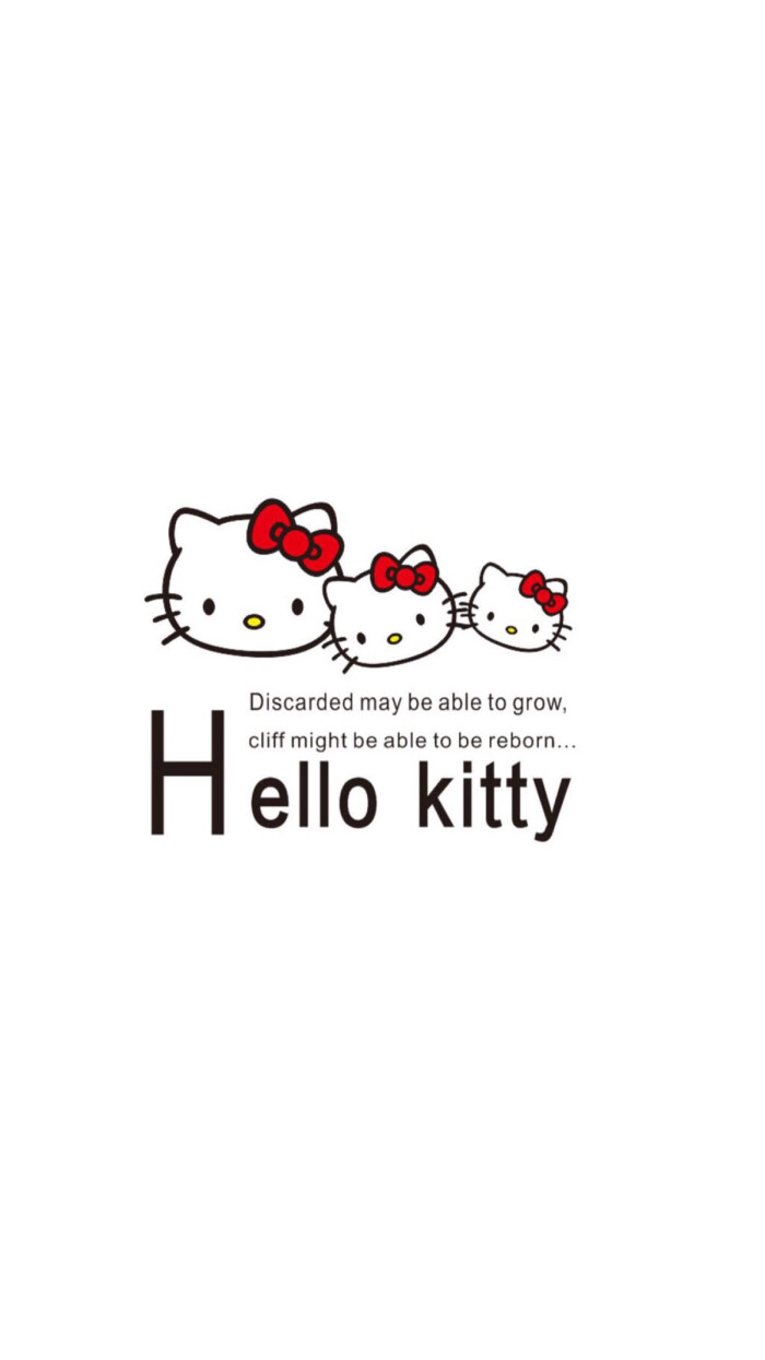 hello kitty#卡通动漫#凯蒂猫#粉色#手机壁纸"εз