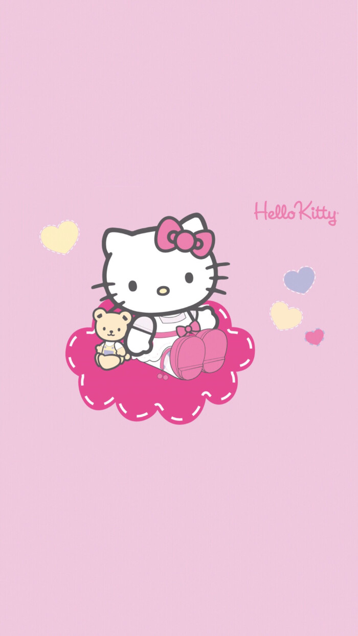 hello kitty#卡通动漫#凯蒂猫#手机壁纸"εз