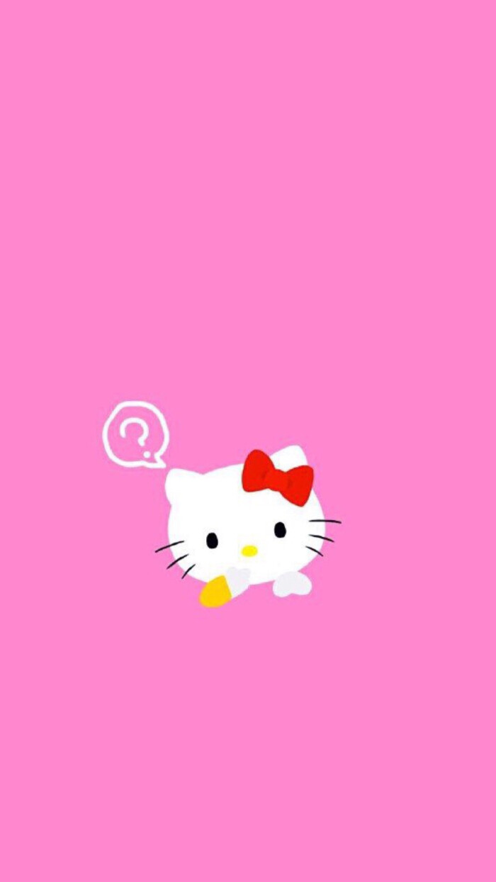 hello kitty#卡通动漫#凯蒂猫#手机壁纸"εз