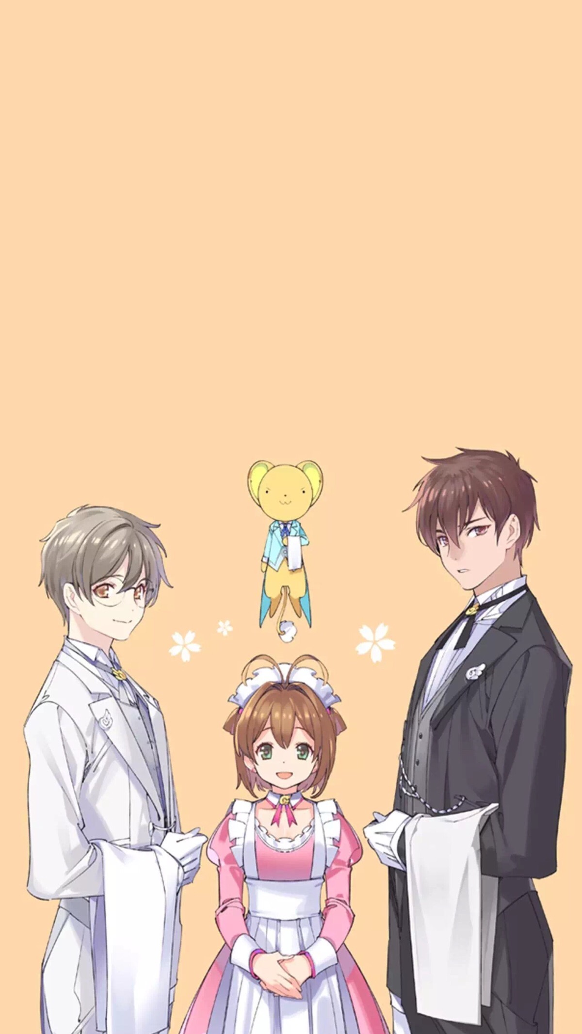 《百变小樱魔术卡》木之本樱 小狼 知世 雪兔 月 小可 可鲁贝洛斯