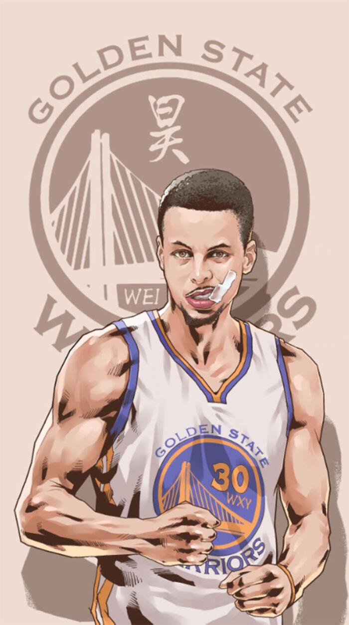 stephencurry金州勇士萌神库里champion