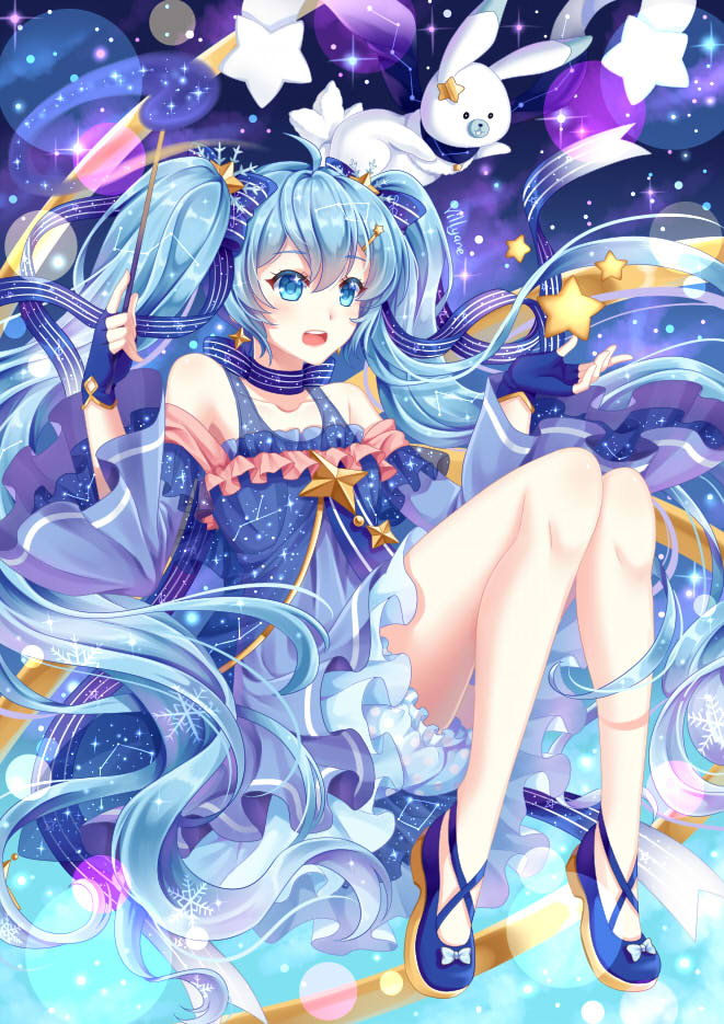 初音未来 画师:villyane 本作品pixiv id=60372143