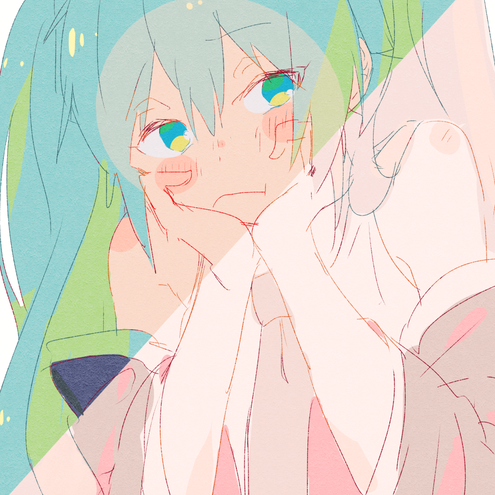 [euz有宅]#v家#初音未来#动漫女生头像