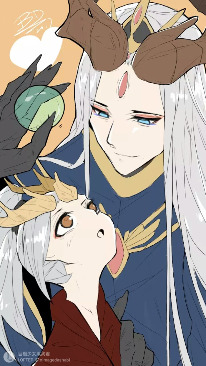 王者荣耀 东皇太一x白龙吟 双龙组 韩信 侵权删