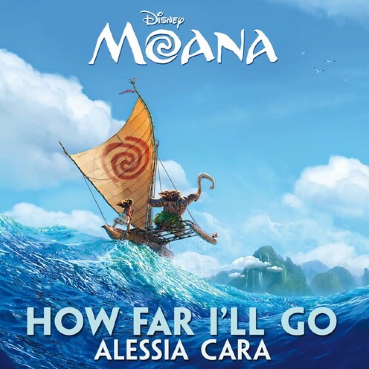 cara献唱迪士尼最新动画大片moana(中译名《海洋奇缘》)片尾曲how far