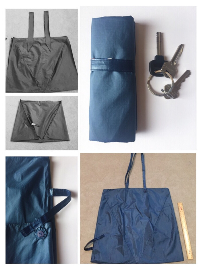 旧伞改购物袋,质轻,防水,耐用,环保.