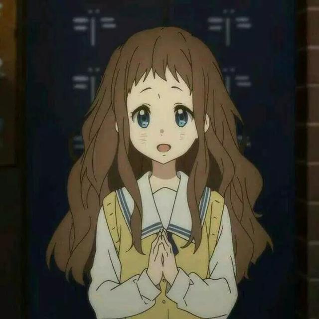 女生头像 动漫 卡通 呆萌软妹 脸萌 可爱小萝莉《境界的彼方》