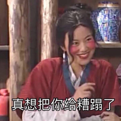【表情包:武林外传】 真想把你给糟蹋了 佟湘玉 微博表情包无水印