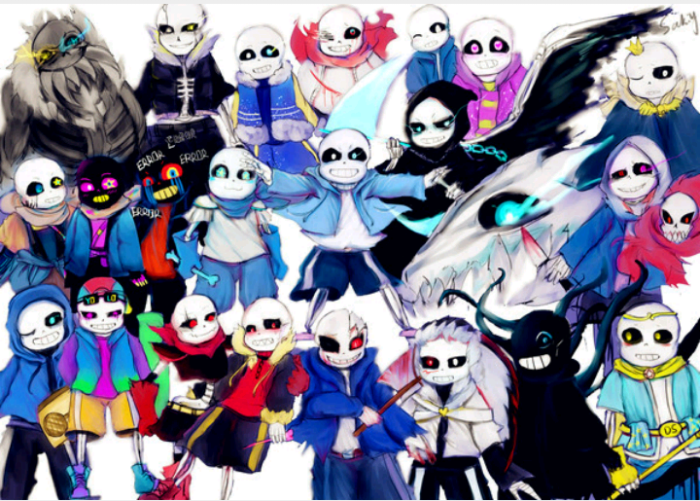 sans(freshtale) cross&nightmare&dream!700_501