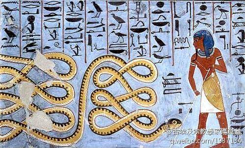 [cp]#埃及神话#混沌巨蛇阿佩普apep,希腊名阿波菲斯apophis,诞生于