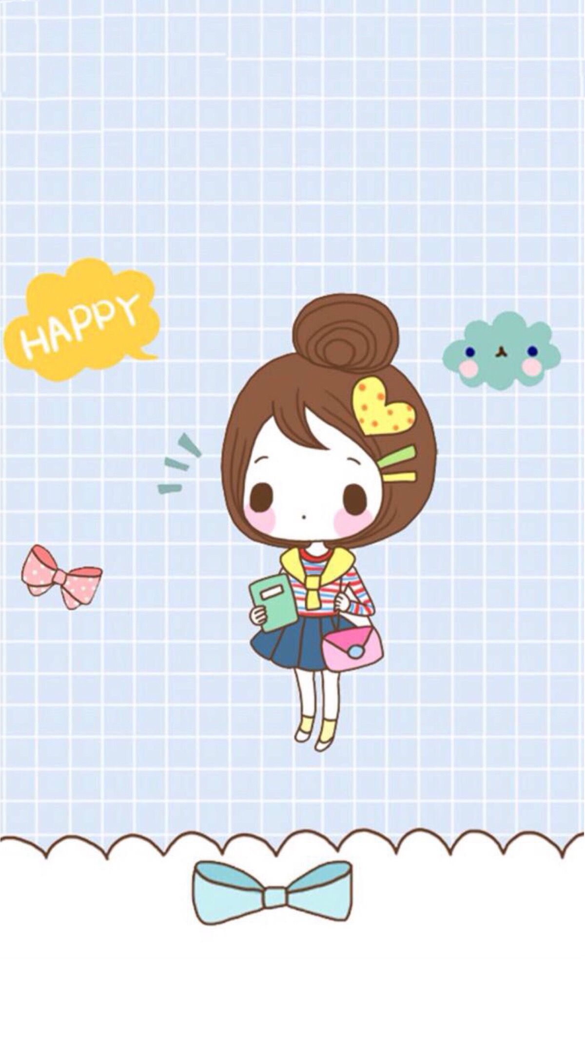 日系 韩系 软萌 手绘 闺蜜 森女系 少女心 套图 文艺 清新 卡通 简约