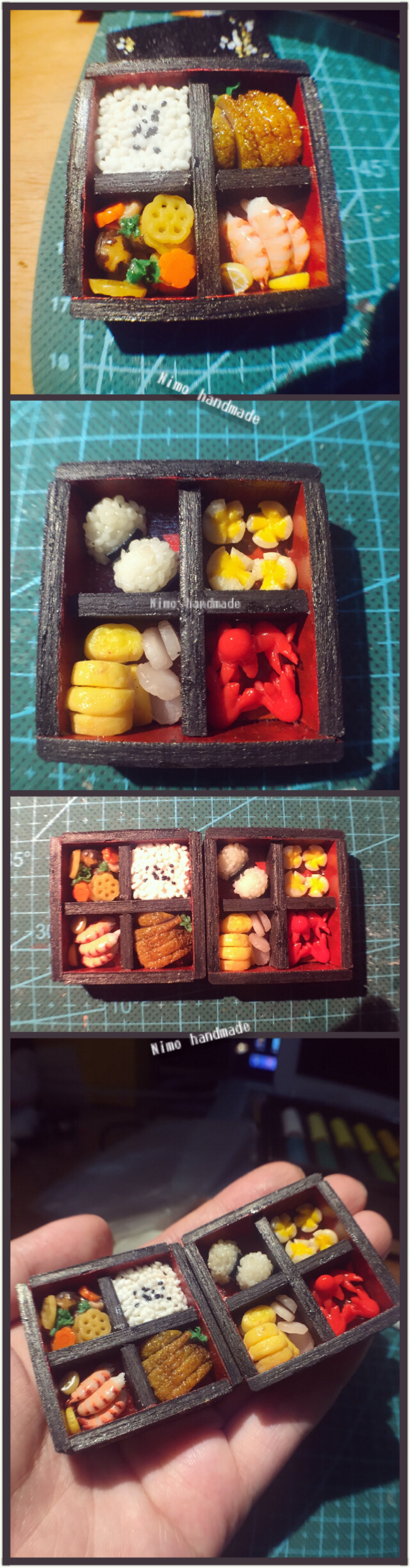 黏土食玩 日本便当 黏土作品展