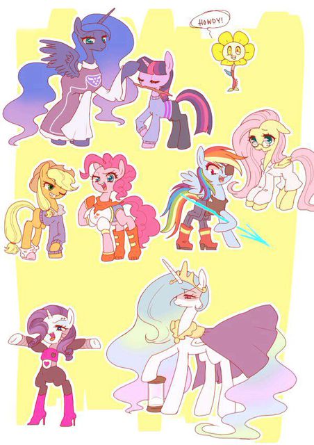 undertale同人——my little pony