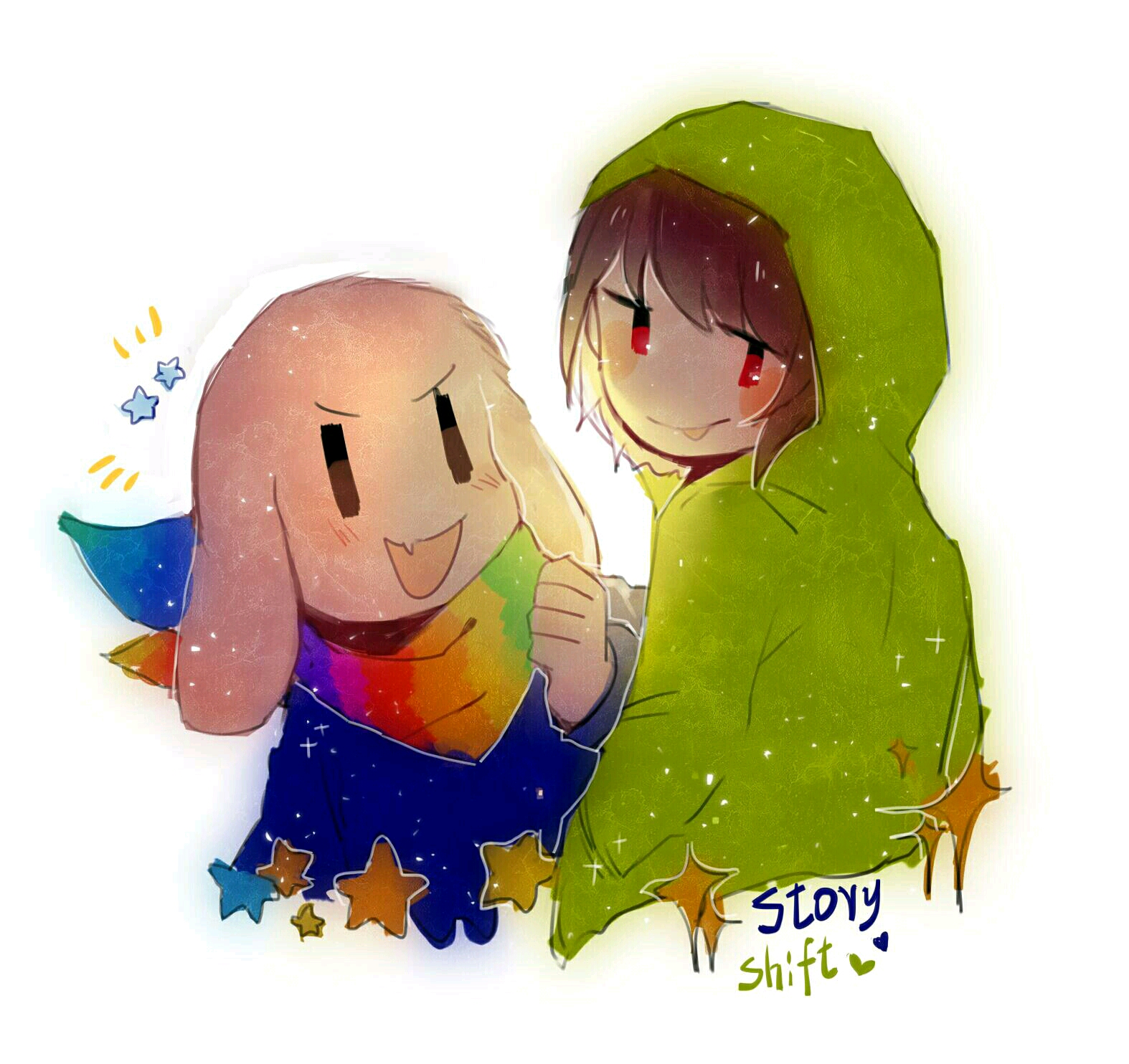 undertaleau——storyshift(chara&asriel)