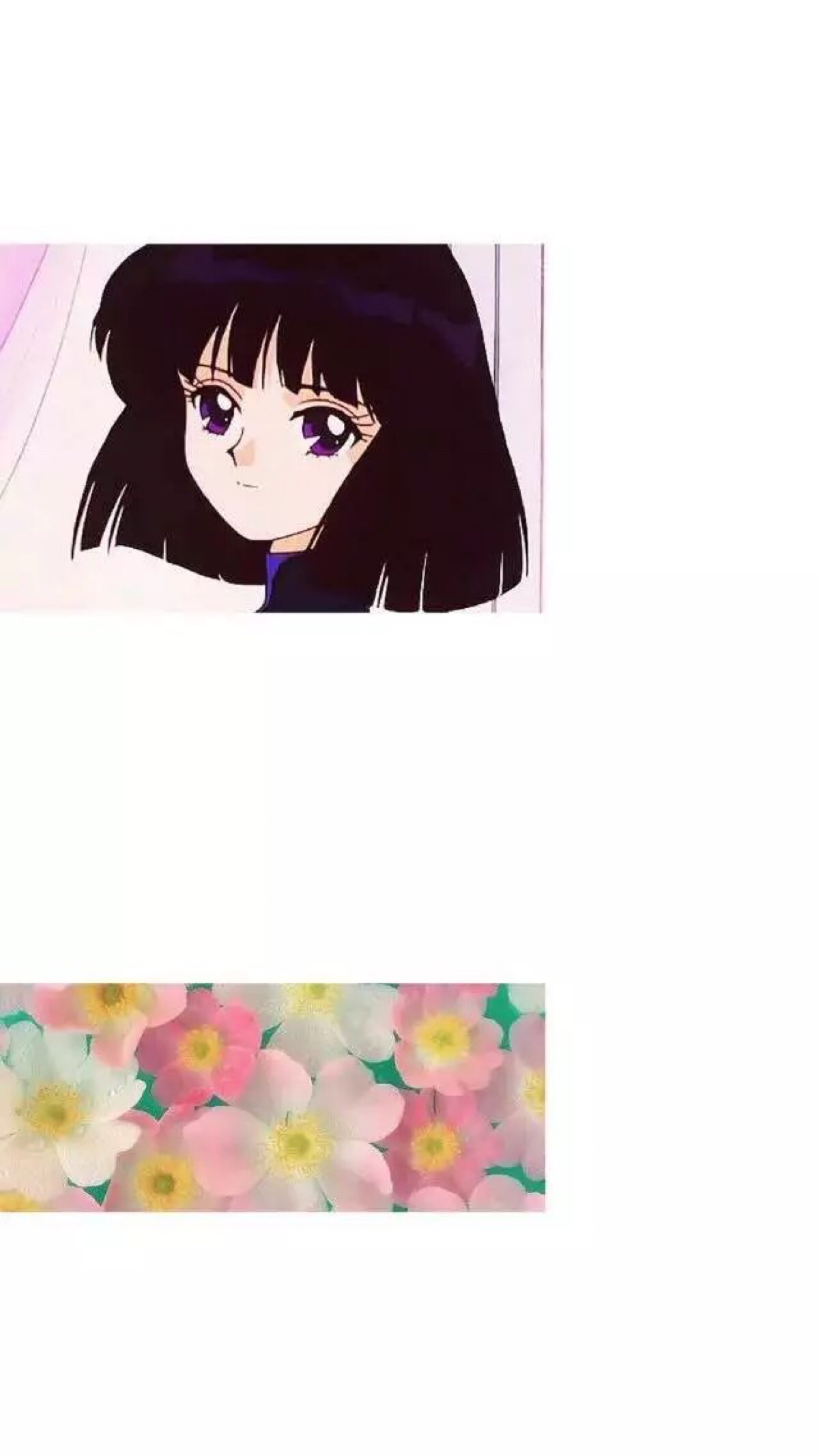 白色简约壁纸 女头