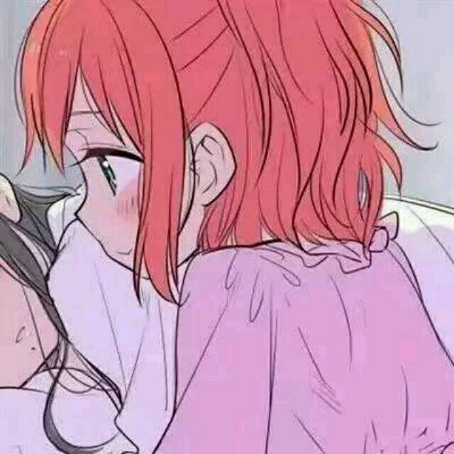 百合 可爱 萌妹纸 睡觉 二次元闺密头像 虫子专属