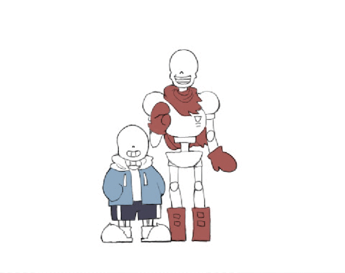 undertale sans&papyrus