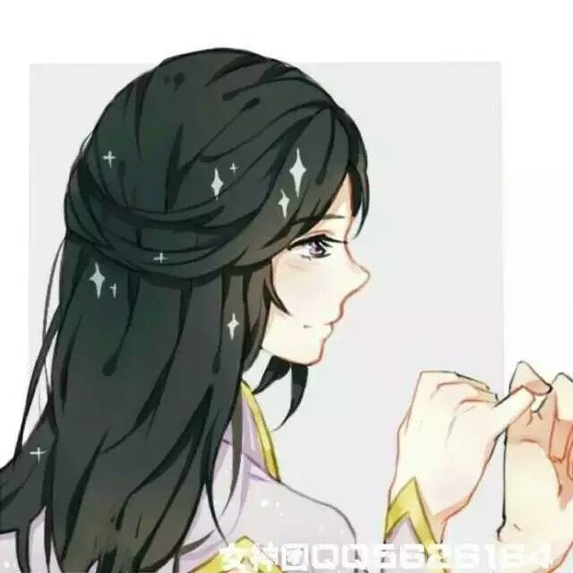 基头闺蜜头病娇百合搞笑卡通漫画动漫古风情头动漫情头情侣头像二次元